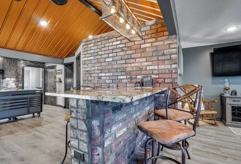 Fire Pit + Dock: Lakefront Cabin In Zimmerman!