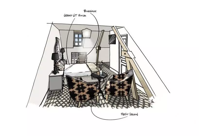 Aamiaismajoitus (B&B) Villa Haute Guais, Maison Et Table D Hôtes Vue Mer