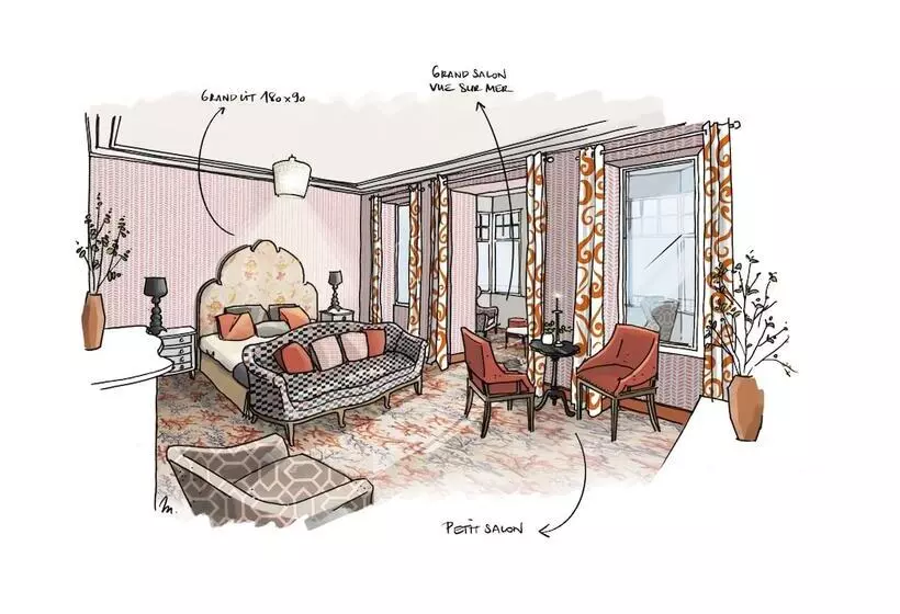 Aamiaismajoitus (B&B) Villa Haute Guais, Maison Et Table D Hôtes Vue Mer