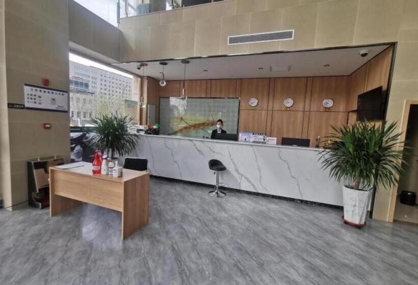 Otel Green Tree Inn Wuzhong Litong District High Speed Railway Station