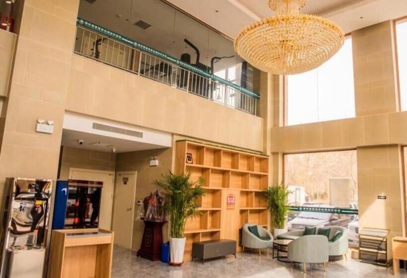 Otel Green Tree Inn Wuzhong Litong District High Speed Railway Station