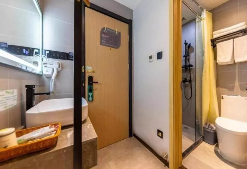 ホテル Greentree Inn Express Lanzhou West Passenger Station Lanzhou Center