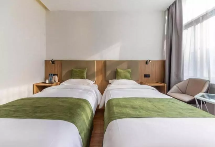 ホテル Greentree Inn Express Lanzhou West Passenger Station Lanzhou Center