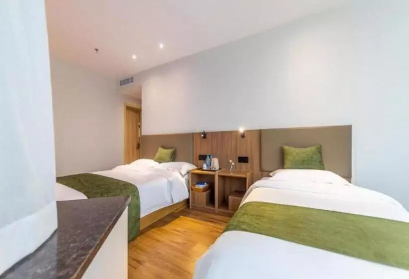 ホテル Greentree Inn Express Lanzhou West Passenger Station Lanzhou Center