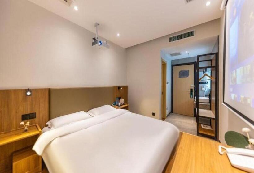 Otel Greentree Inn Express Lanzhou West Passenger Station Lanzhou Center