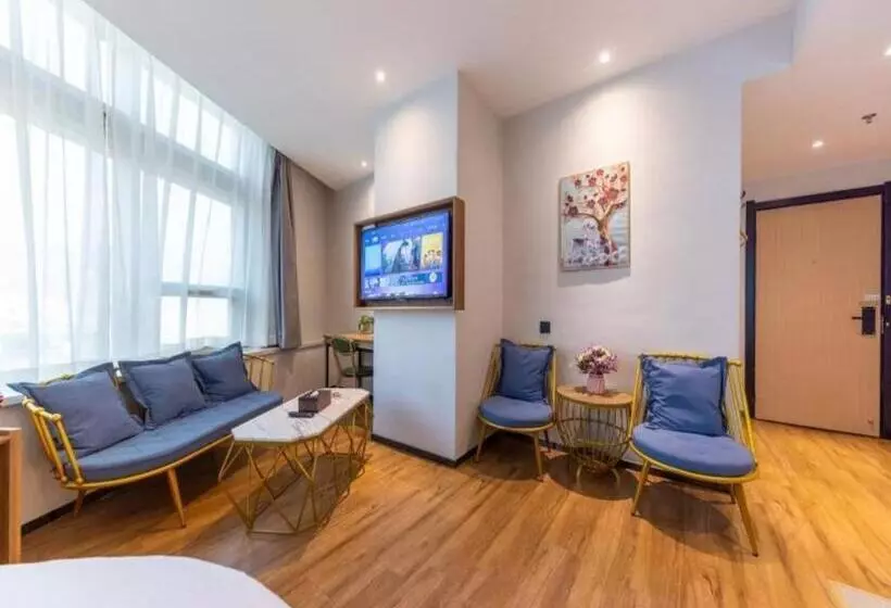 ホテル Greentree Inn Express Lanzhou West Passenger Station Lanzhou Center