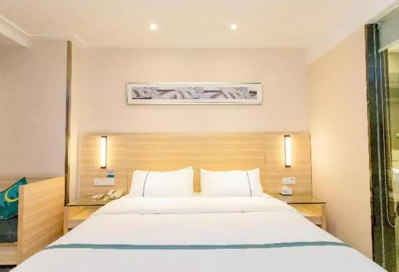 Hotelli City Comfort Inn Yulin Rong County Bus Terminal Xiujiang Bridge