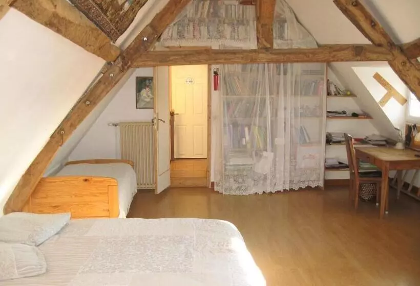 ベッドアンドブレックファースト Grande Chambre Calme Avec Vue, Wifi Et Parking   Le Pêchereau   Fr 1 591 559