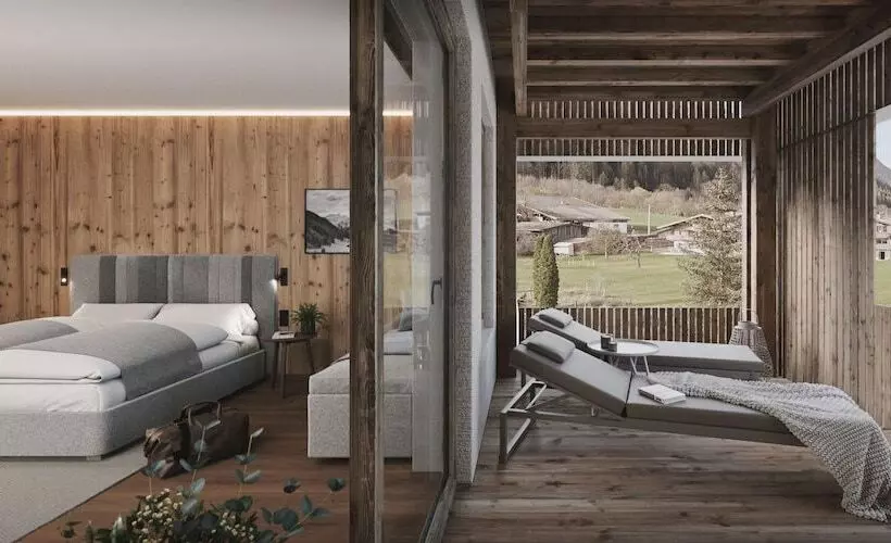 ホテル Adea Lifestyle Suites Fieberbrunn