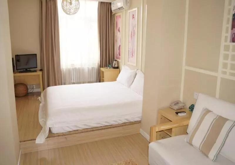 Hotelli Greentree Inn Tianjin Hangu Department Store Shell