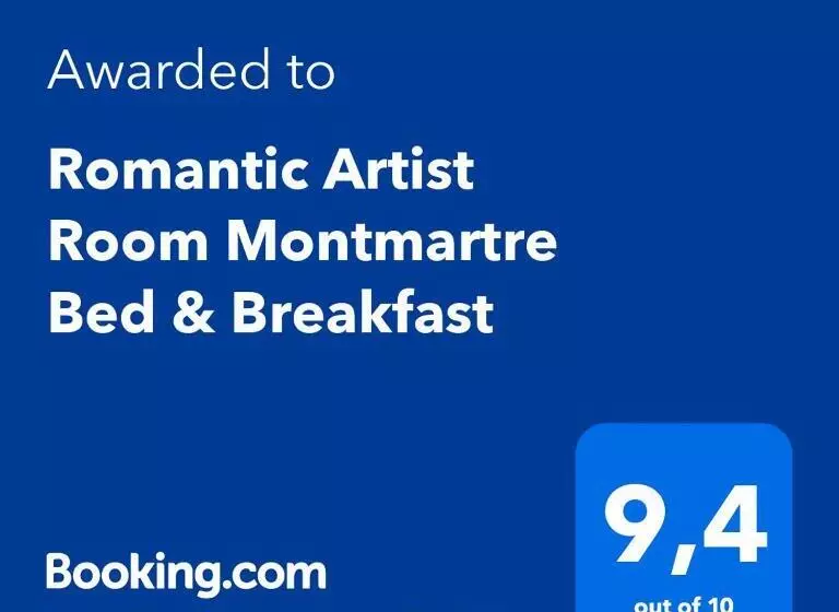 Montmartre Romantic, Bed & Breakfast   Paris