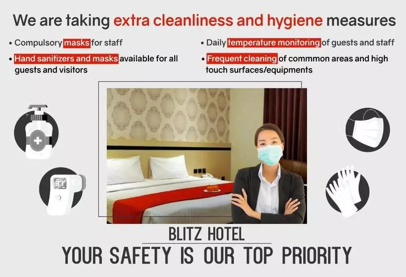 Blitz Hotel Batam Near Sultan Mahmud Ri Ayat Shah
