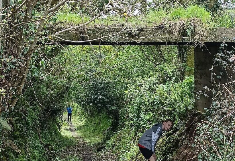 Отель Lovely Lodge Next To The Mansion House Llansteffan