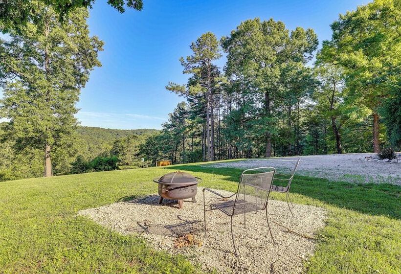 Just A Cast Away Cassville Cabin W/ Covered Deck