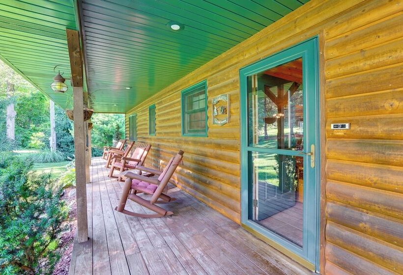 Just A Cast Away Cassville Cabin W/ Covered Deck