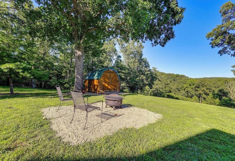Just A Cast Away Cassville Cabin W/ Covered Deck