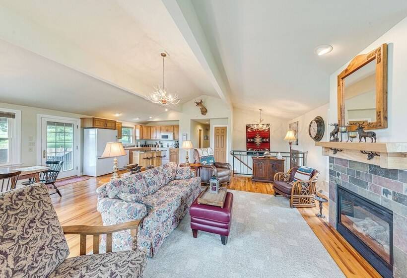 Lecompton Home W/ Private Pond & Fire Pit!