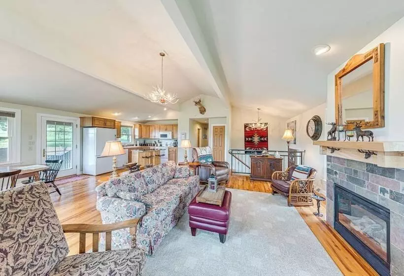 Lecompton Home W/ Private Pond & Fire Pit!
