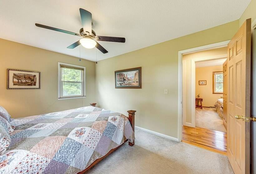 Lecompton Home W/ Private Pond & Fire Pit!