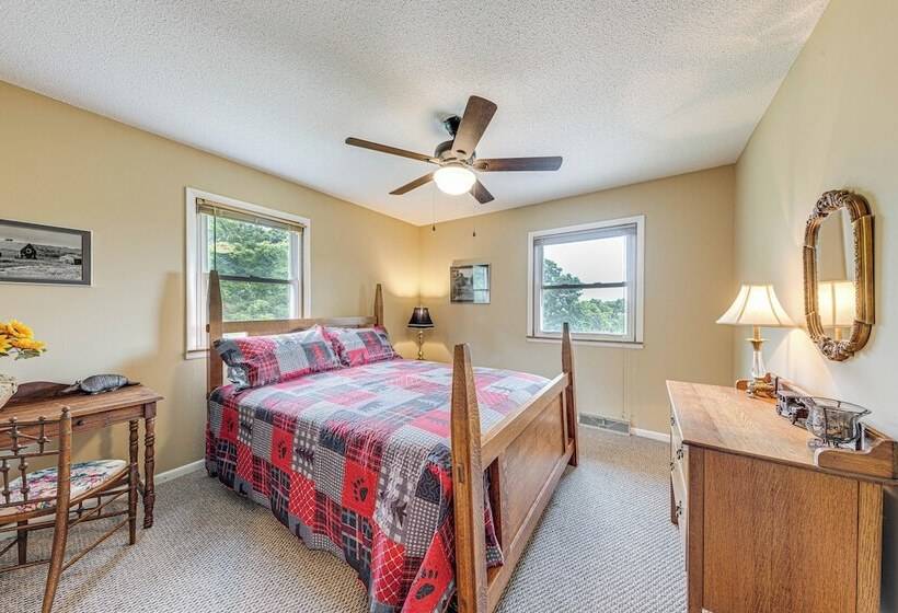 Lecompton Home W/ Private Pond & Fire Pit!