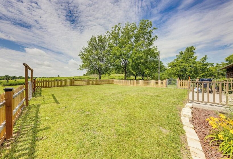 Lecompton Home W/ Private Pond & Fire Pit!