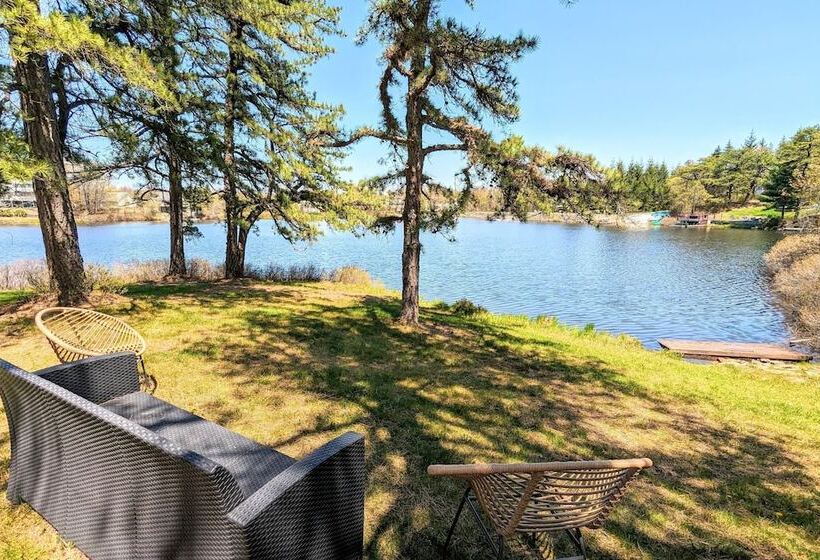 Lake It Right By Avantstay Lakefront W/ Dock, Hot Tub, Fire Pit & Game Room