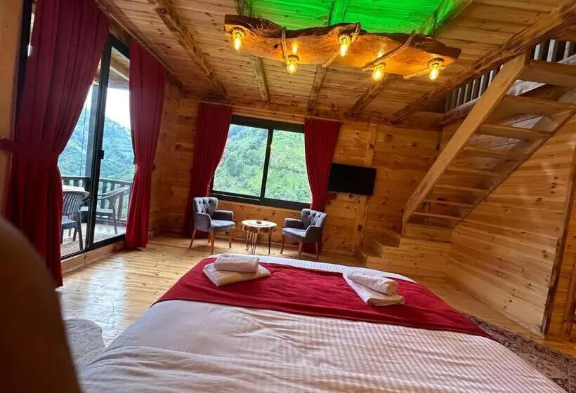 ベッドアンドブレックファースト İhvan Suit Bungalov Otel