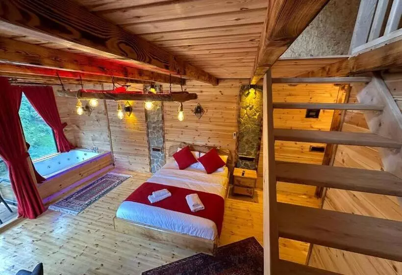 ベッドアンドブレックファースト İhvan Suit Bungalov Otel