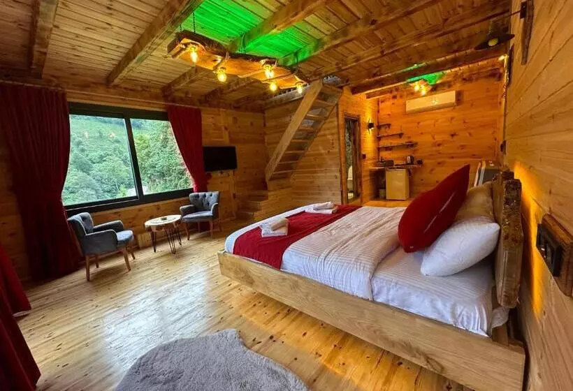 ベッドアンドブレックファースト İhvan Suit Bungalov Otel