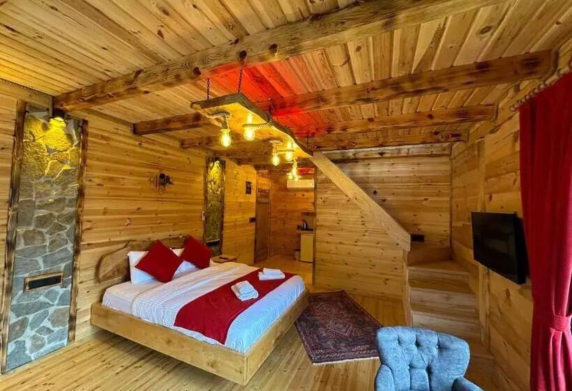 ベッドアンドブレックファースト İhvan Suit Bungalov Otel
