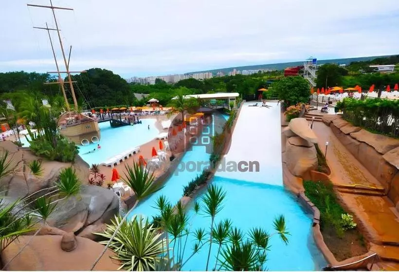 Spazzio Com Acesso Ao Acqua Park  L