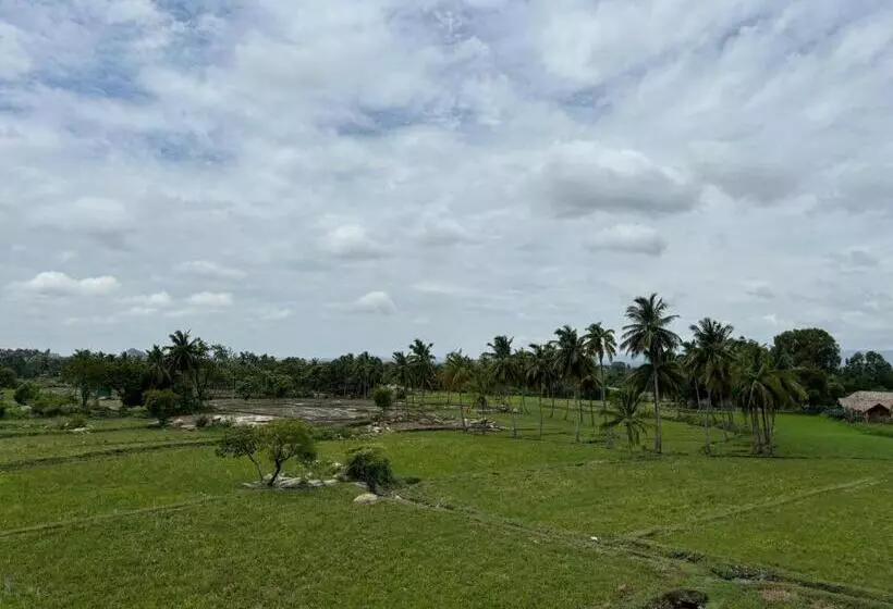 ユースホステル Cocogreen Hampi