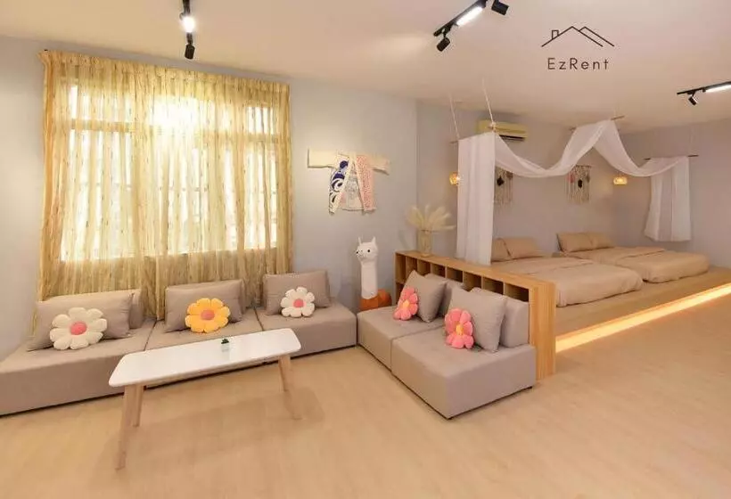 ペンション Cozy Muji Studio Homestay Near Taiping Lake Garden