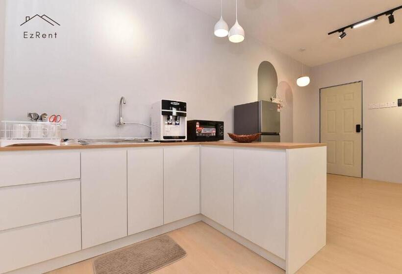 פנסיון Cozy Muji Studio Homestay Near Taiping Lake Garden