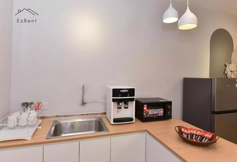 ペンション Cozy Muji Studio Homestay Near Taiping Lake Garden