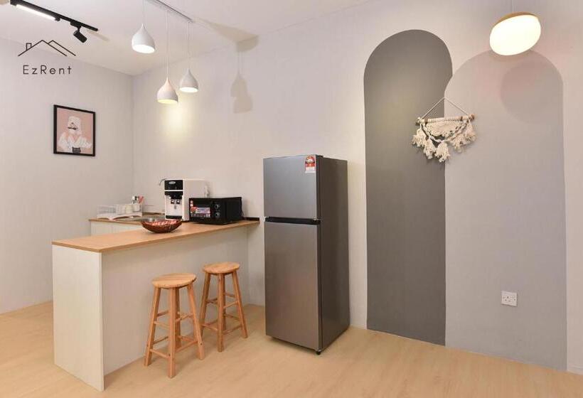 פנסיון Cozy Muji Studio Homestay Near Taiping Lake Garden