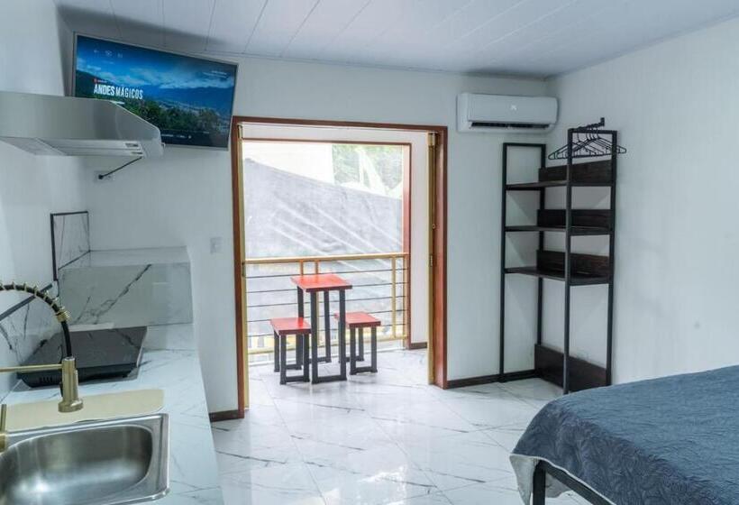 Studio With Ac, Smart Tv, Kitchen, Bath Pool 6