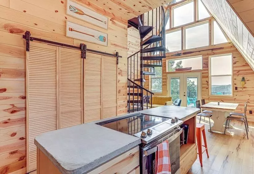 A Frame Hardy Cabin W/ Spring River Views!