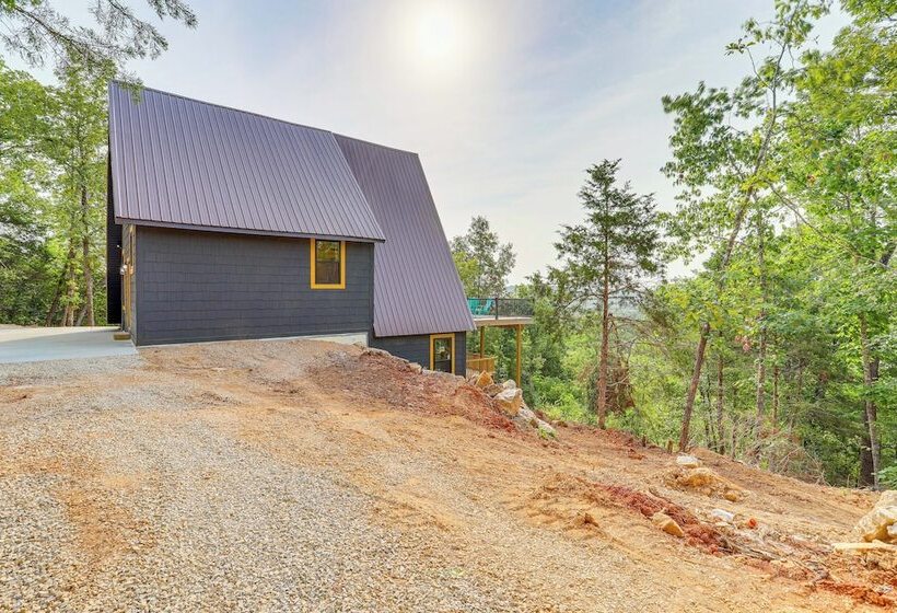 A Frame Hardy Cabin W/ Spring River Views!