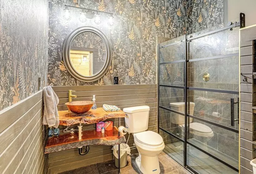 A Frame Hardy Cabin W/ Spring River Views!