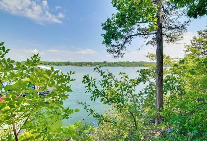Lakefront Home W/ Fire Pit In Eagle Rock