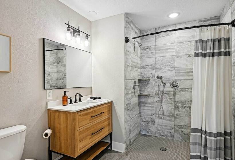 Waterfront Maple Lake Cabins W/ Private Beach!