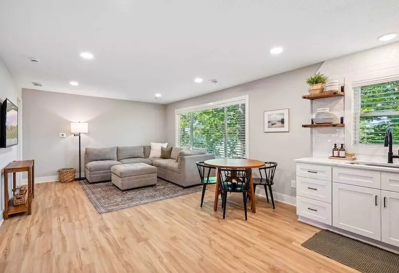 Waterfront Maple Lake Cabins W/ Private Beach!