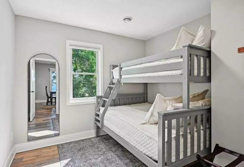 Waterfront Maple Lake Cabins W/ Private Beach!