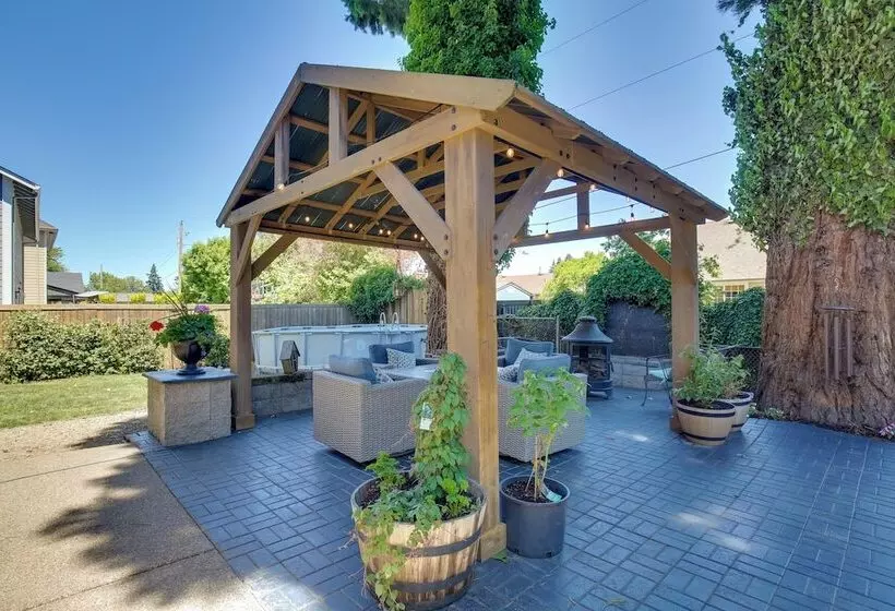 6 Mi To Autzen Stadium: Eugene Home W/ Gazebo