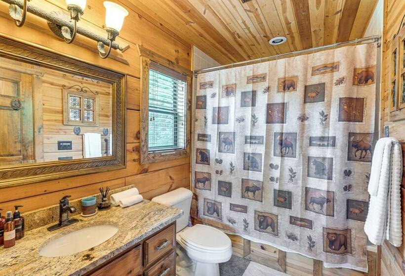 Private Hot Tub: Riverfront Cabin In Murphy