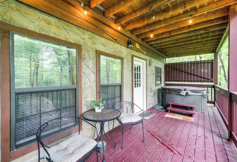 Secluded Cabin W/ Hot Tub 9 Mi To Dollywood!