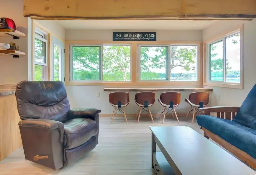 Waterfront Wisconsin Cabin: Private Dock, Grill