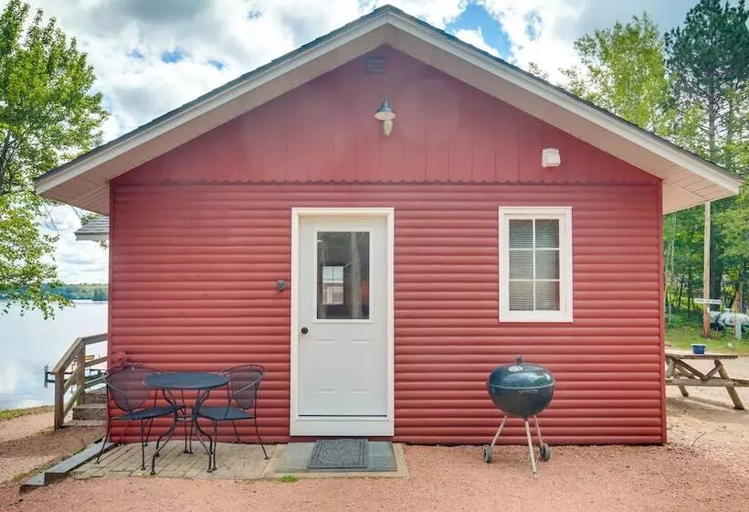 Waterfront Wisconsin Cabin: Private Dock, Grill
