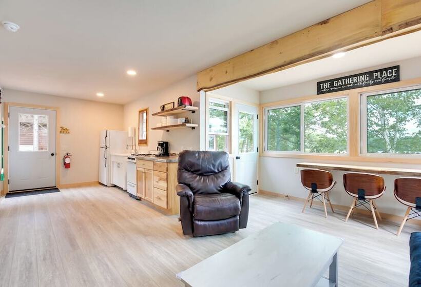 Waterfront Wisconsin Cabin: Private Dock, Grill